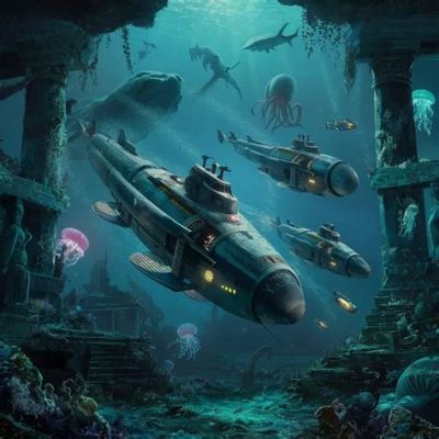  オーシャン・ファイター！謎の潜水艦と海洋生物との壮絶なバトル！